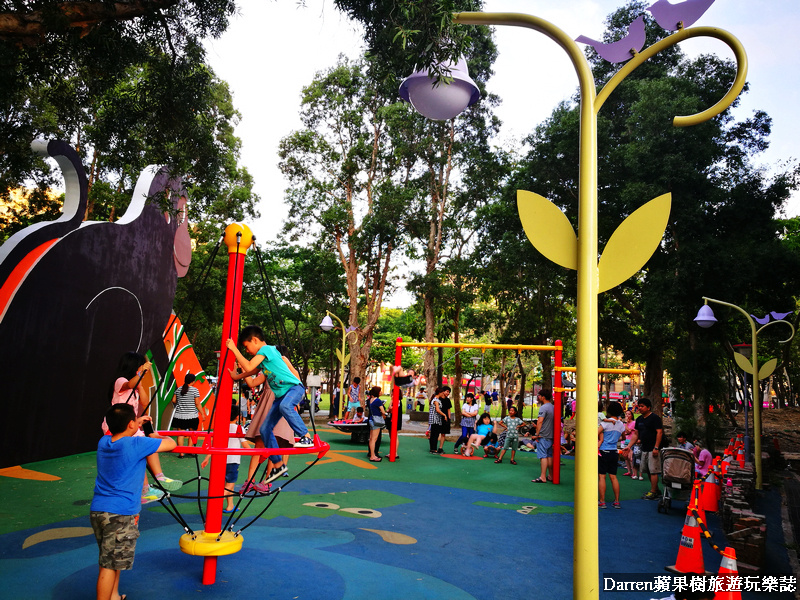 桃園景點,桃園溜滑梯公園,桃園免費景點,延平公園,猴子溜滑梯,桃園市婦女館