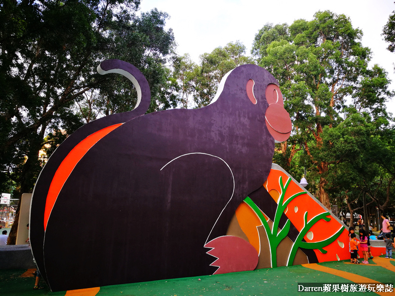 桃園溜滑梯公園/桃園免費景點/猴子溜滑梯/延平公園