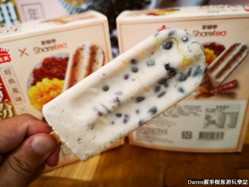 歇腳亭,紅豆粉粿珍珠冰棒,冰棒,全聯冰品推薦,全聯新品,義美冰棒