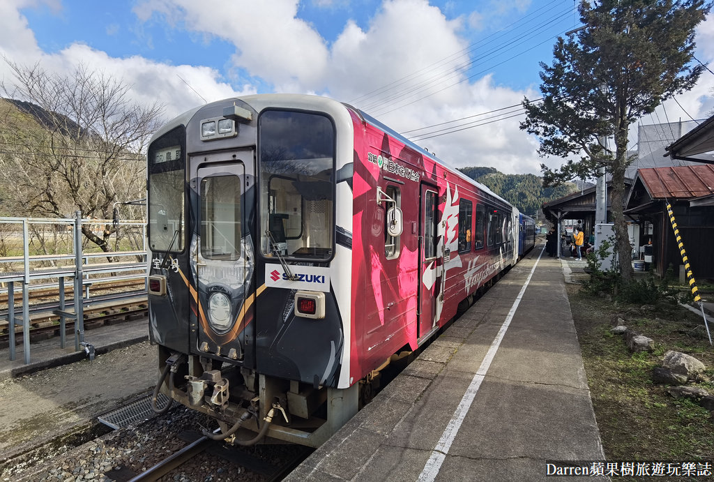 鳥取景點,鳥取自由行,鳥取交通,若櫻町,鳥取櫻花,鳥取觀光列車,若櫻町美食,若櫻町景點,若櫻鐵道,鳥取 若桜町,鳥取県若桜町,若桜駅
