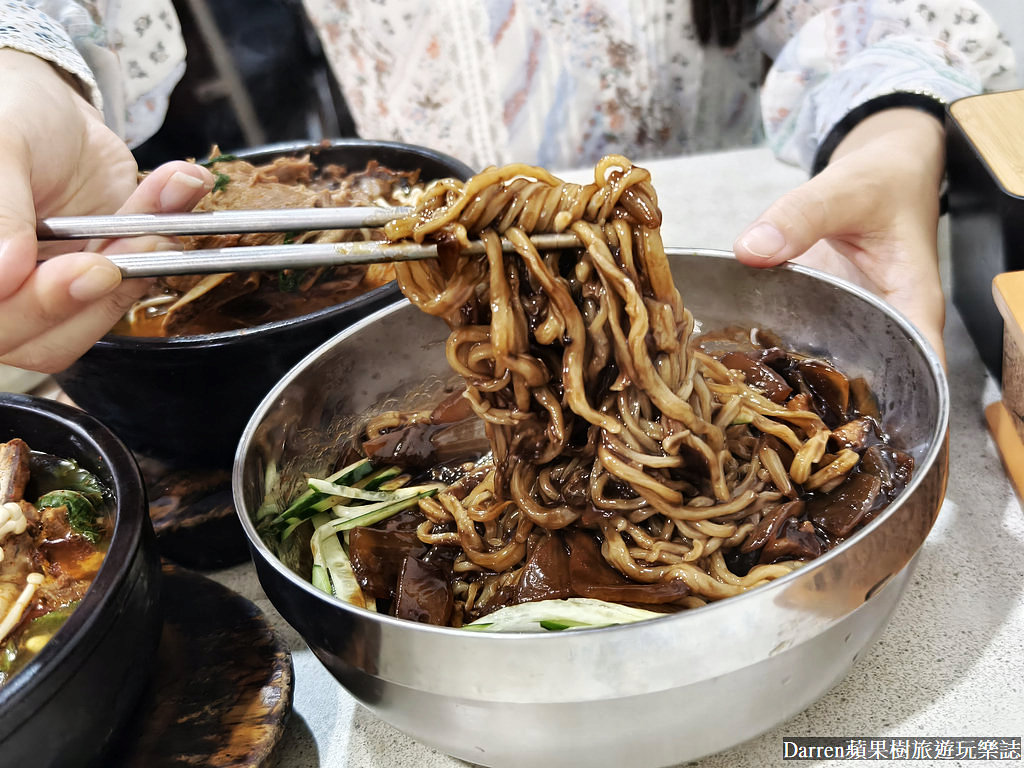 東輝韓食館,行天宮美食,東輝韓炸醬麵