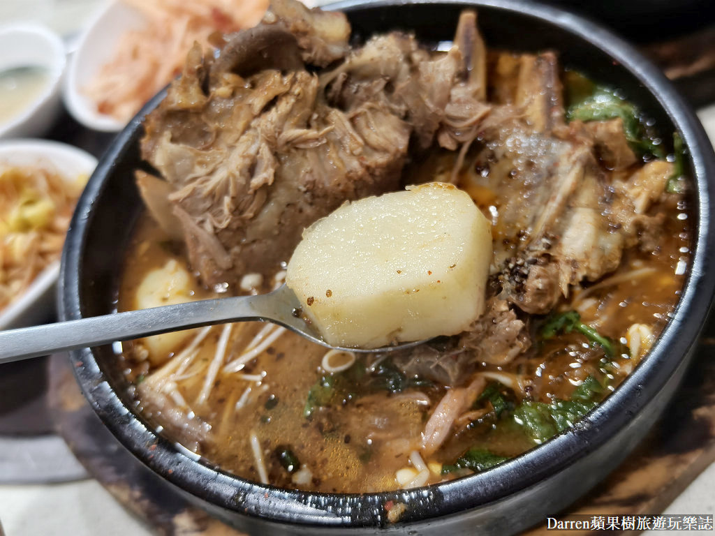 東輝韓食館,行天宮美食,東輝韓馬鈴薯燉排骨