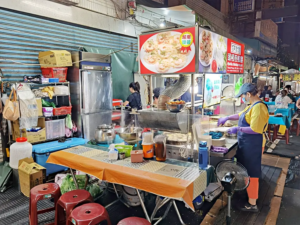 頭頓煎蝦餅,桃園夜市美食