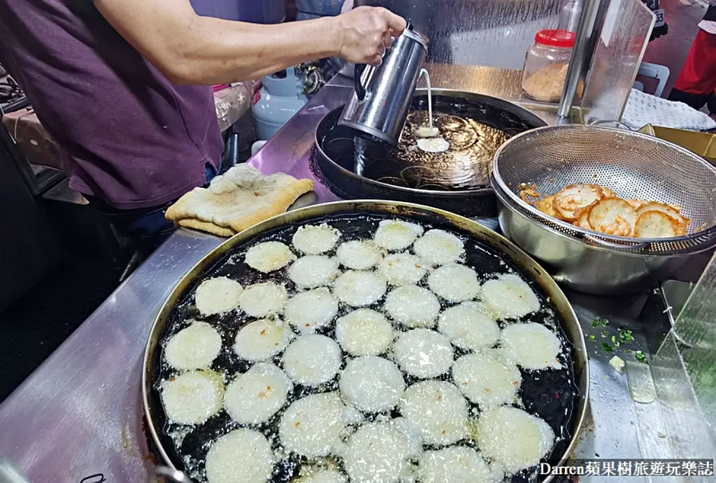頭頓煎蝦餅,桃園夜市美食