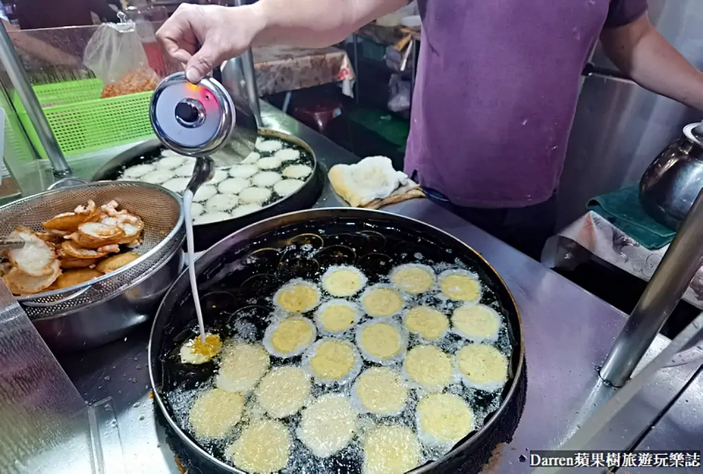 頭頓煎蝦餅,桃園夜市美食
