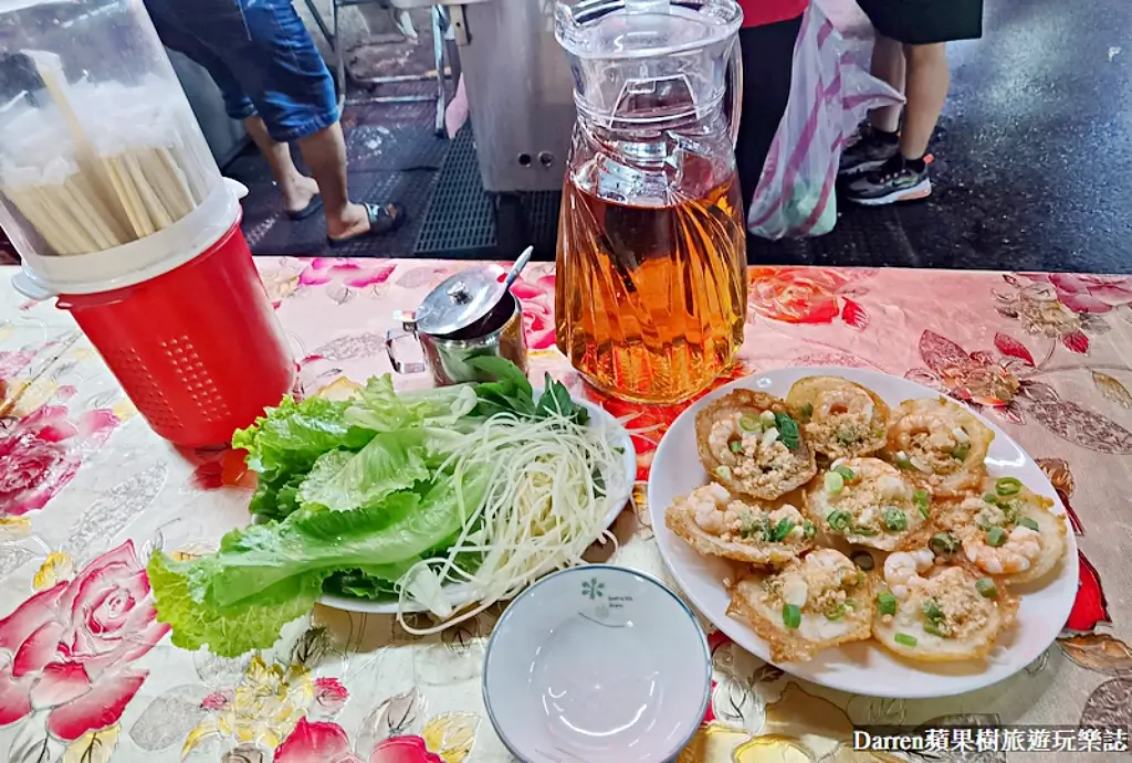 頭頓煎蝦餅,桃園夜市美食