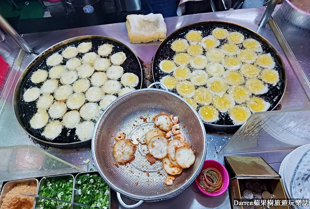 頭頓煎蝦餅,桃園夜市美食