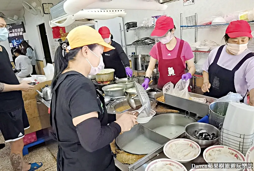 大鬍子米干,龍岡米干