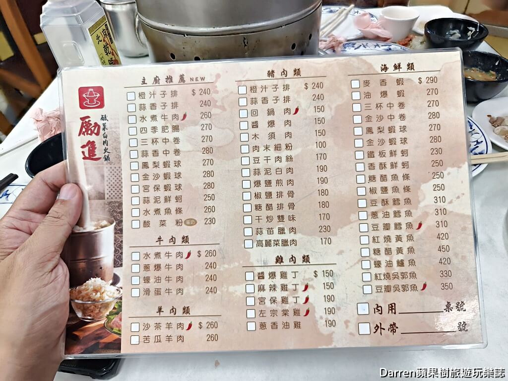 台電勵進酸菜白肉鍋吃到飽,台電勵進餐廳