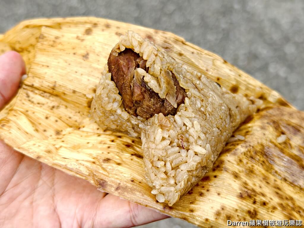 林蜂肉粽,石門美食,石門十八王公肉粽