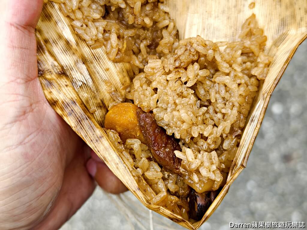 林蜂肉粽,石門美食,石門十八王公肉粽