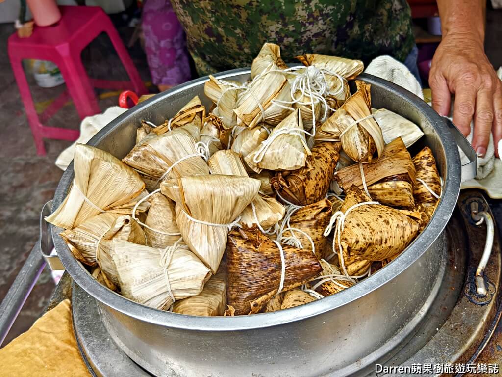 林蜂肉粽,石門美食,石門十八王公肉粽