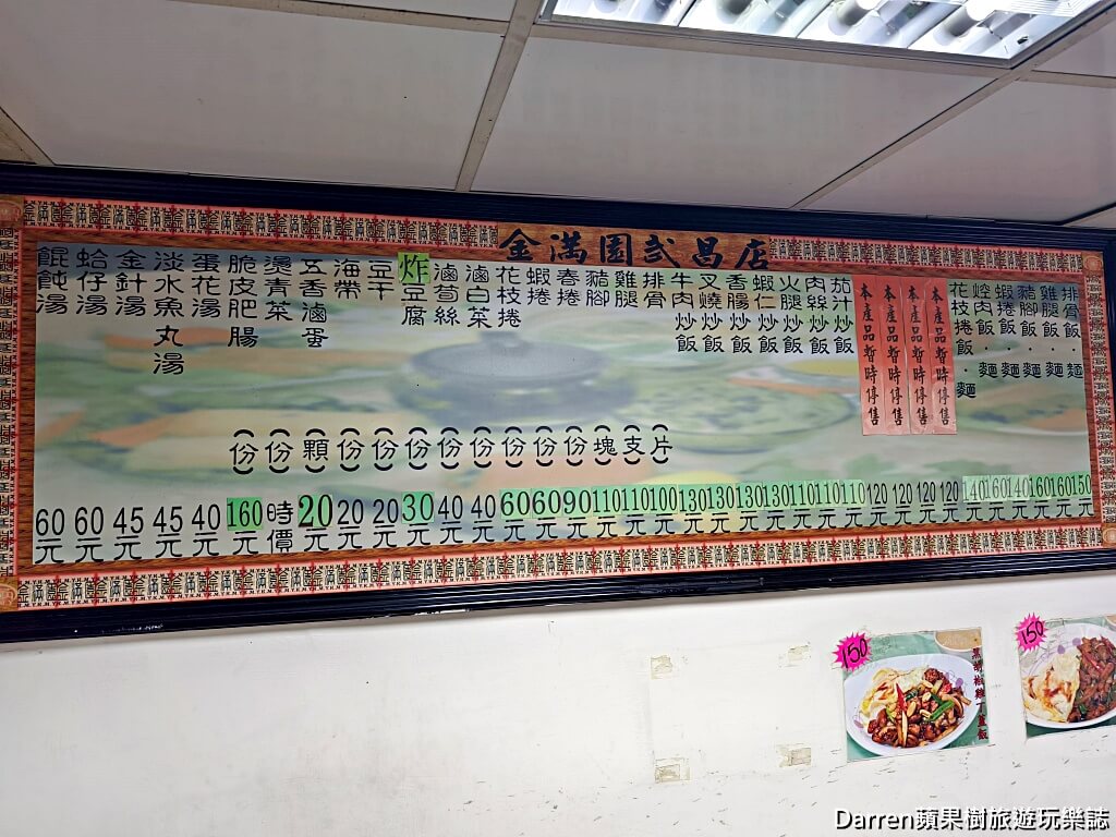 金滿園,西門町美食,西門站美食,西門町便當推薦