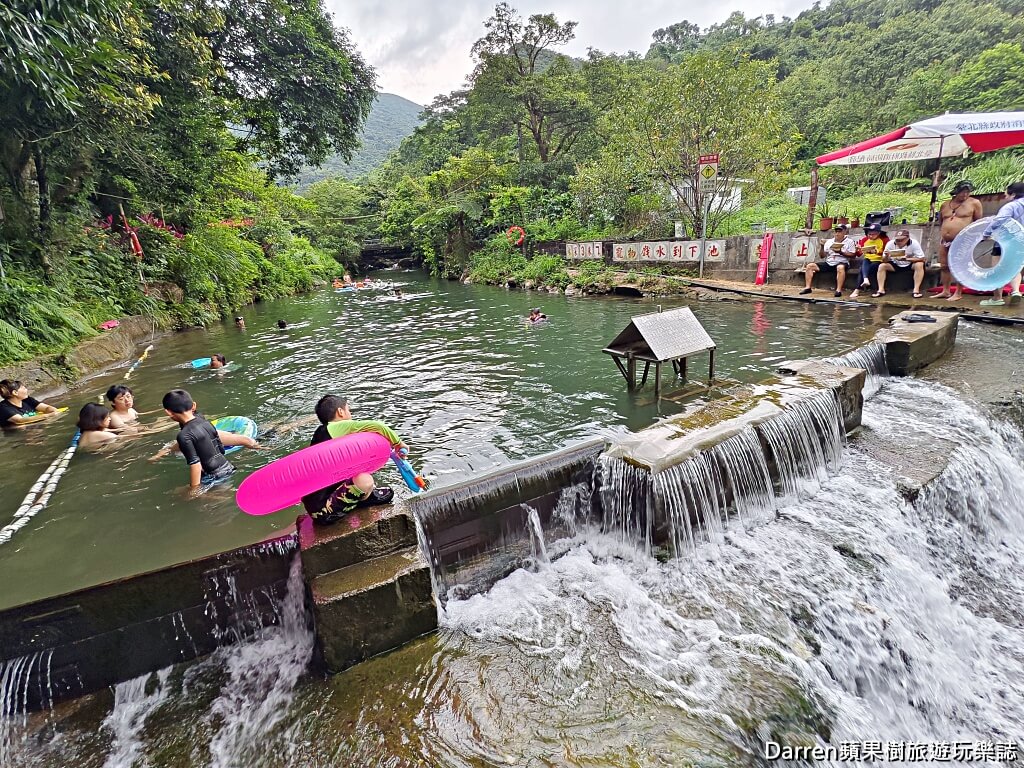 柯子林天然游泳池,汐止玩水秘境,新北免費景點