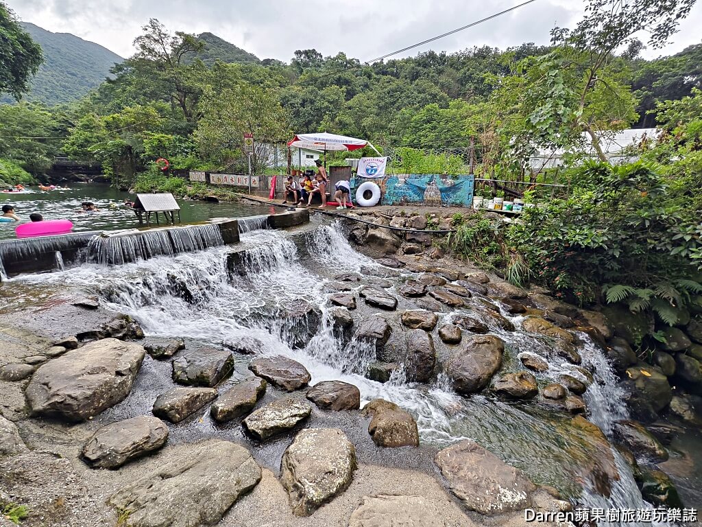 柯子林天然游泳池,汐止玩水秘境,新北免費景點