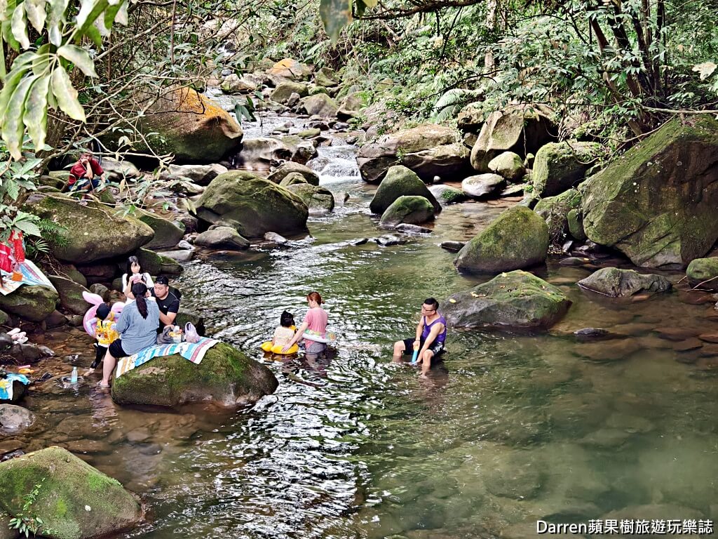 柯子林天然游泳池,汐止玩水秘境,新北免費景點