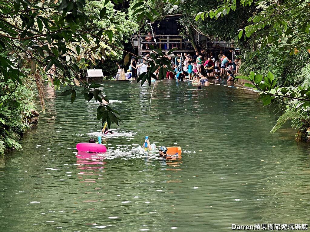 柯子林天然游泳池,汐止玩水秘境,新北免費景點