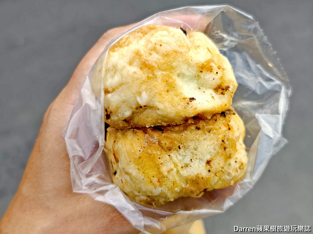 中壢郵局水煎包攤車,無名水煎包,中壢美食推薦