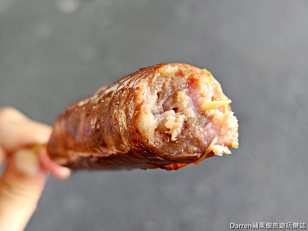 石碇萬紫桂花香腸,石碇美食,石碇旅遊必吃