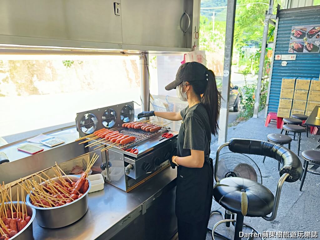 石碇萬紫桂花香腸,石碇美食,石碇旅遊必吃