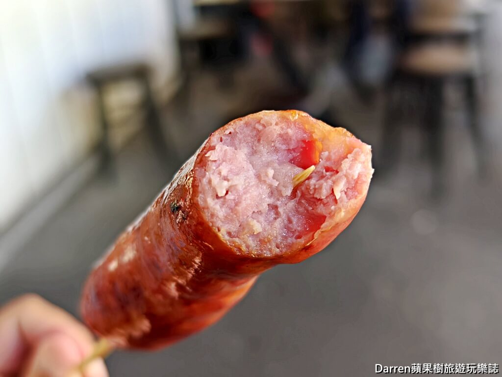 石碇萬紫桂花香腸,石碇美食,石碇旅遊必吃