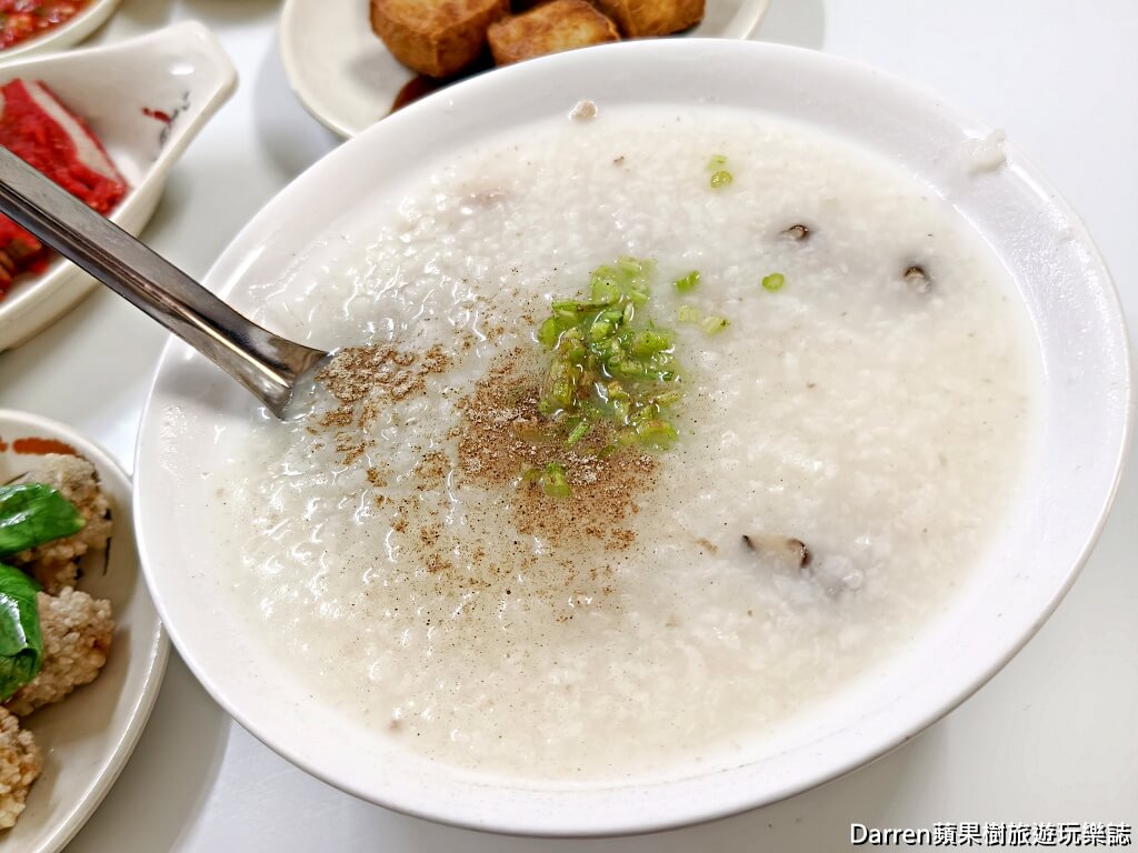 半邊圓米粉湯香菇肉粥,林口美食
