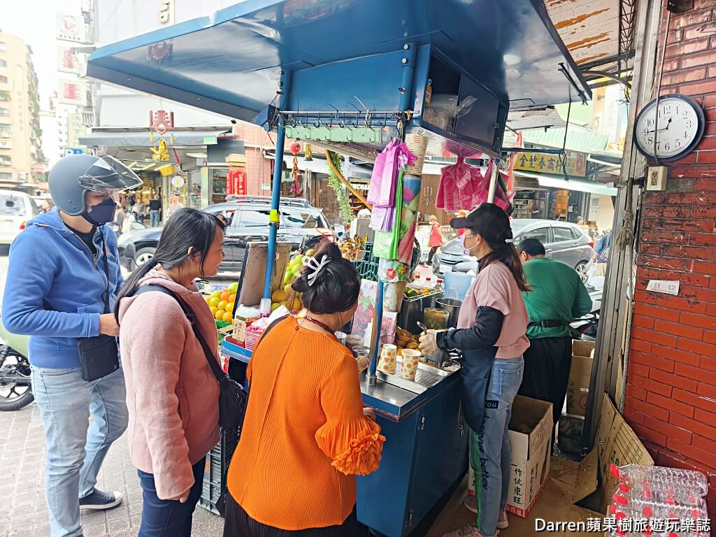 金桔檸檬汁,迪化街金桔檸檬汁,大稻埕金桔檸檬汁,無名金桔檸檬汁