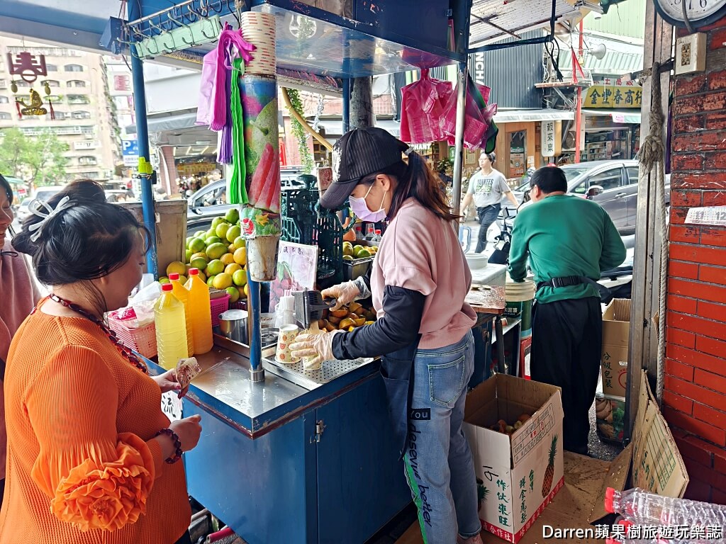 金桔檸檬汁,迪化街金桔檸檬汁,大稻埕金桔檸檬汁,無名金桔檸檬汁