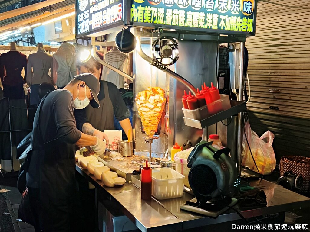 Boss沙威瑪,蘆洲沙威瑪,蘆洲廟口夜市美食,湧蓮寺美食,蘆洲夜市小吃