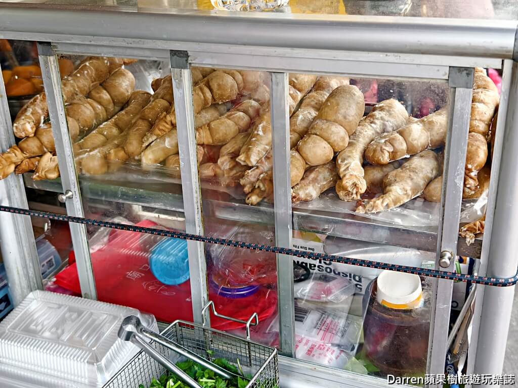 手工糯米腸,桃園美食,南門市場美食,桃園小吃,古早味糯米腸,豬大腸糯米腸