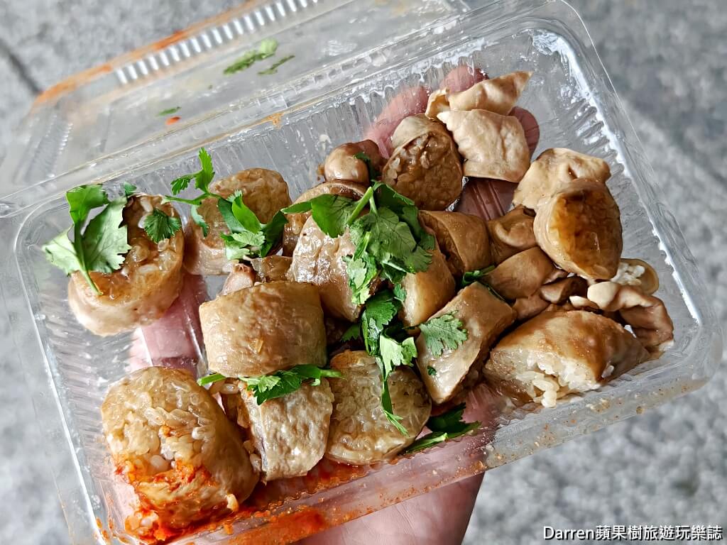 手工糯米腸,桃園美食,南門市場美食,桃園小吃,古早味糯米腸,豬大腸糯米腸