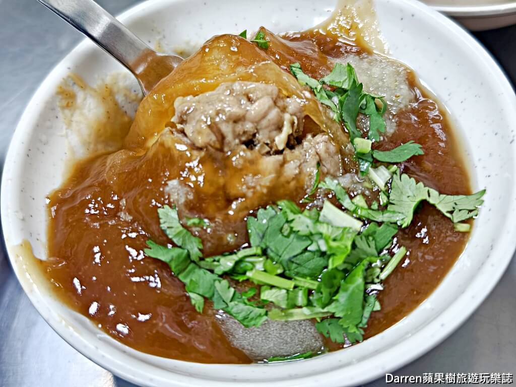 張記肉圓,台北肉圓推薦,中山區肉圓,龍江路美食,台北宵夜美食,巷仔內肉圓