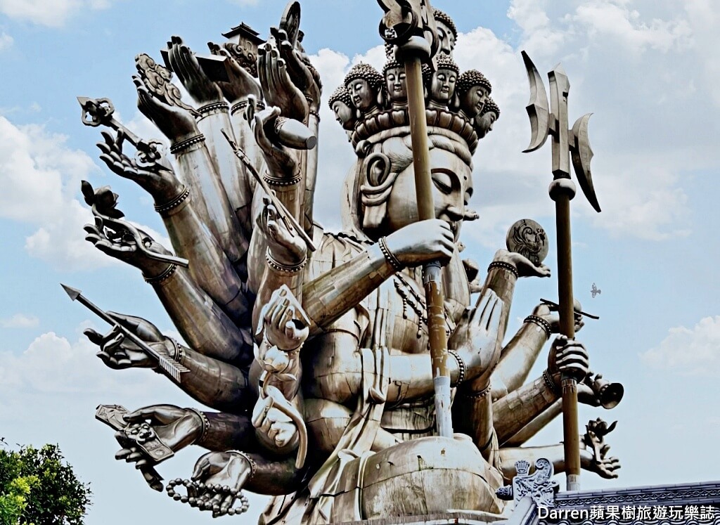 淡水千手觀音,淡水佛乘觀音廟,新北宗教景點,淡水景點推薦,淡水一日遊,金氏世界紀錄觀音,全球最大鋼製雕塑,淡水免門票景點,淡水祈福景點