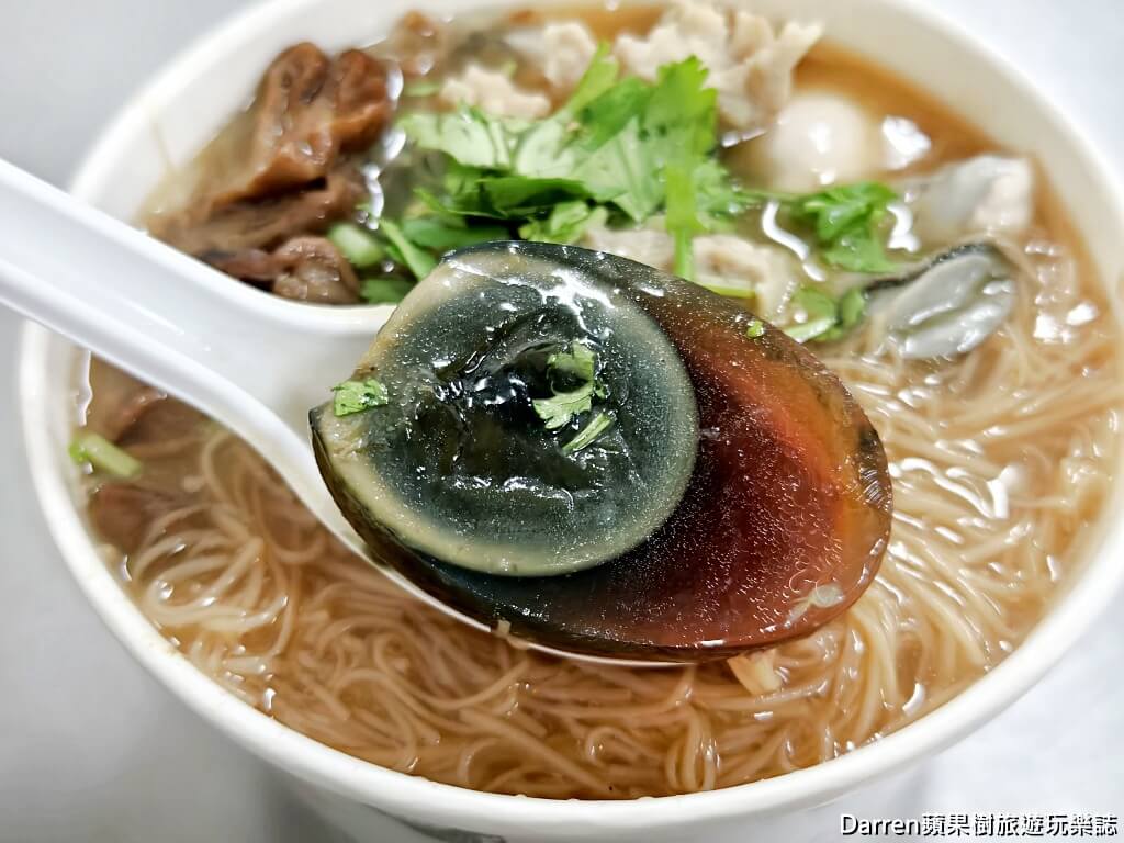 桃園美食,桃園後站美食,元氣の麵線,桃園麵線,桃園小吃,大腸麵線,蚵仔麵線