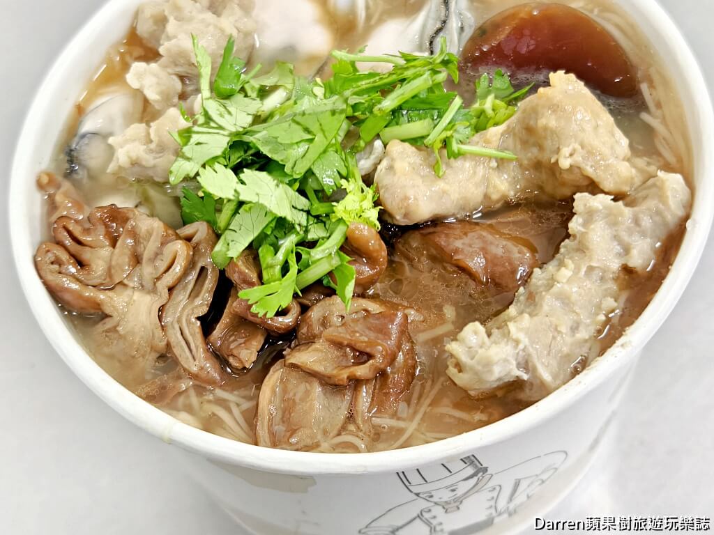 桃園美食,桃園後站美食,元氣の麵線,桃園麵線,桃園小吃,大腸麵線,蚵仔麵線