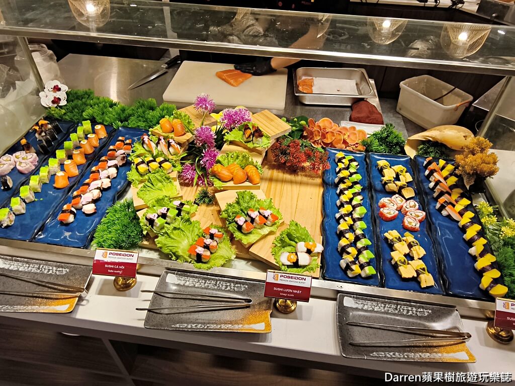 胡志明市美食,胡志明海鮮Buffet,越南吃到飽推薦,胡志明Buffet推薦,胡志明自助餐,Poseidon buffet,越南海鮮吃到飽