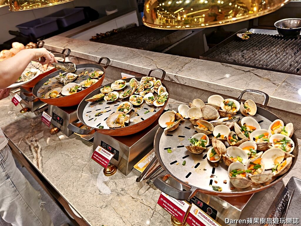 胡志明市美食,胡志明海鮮Buffet,越南吃到飽推薦,胡志明Buffet推薦,胡志明自助餐,Poseidon buffet,越南海鮮吃到飽