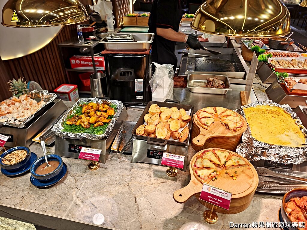 胡志明市美食,胡志明海鮮Buffet,越南吃到飽推薦,胡志明Buffet推薦,胡志明自助餐,Poseidon buffet,越南海鮮吃到飽