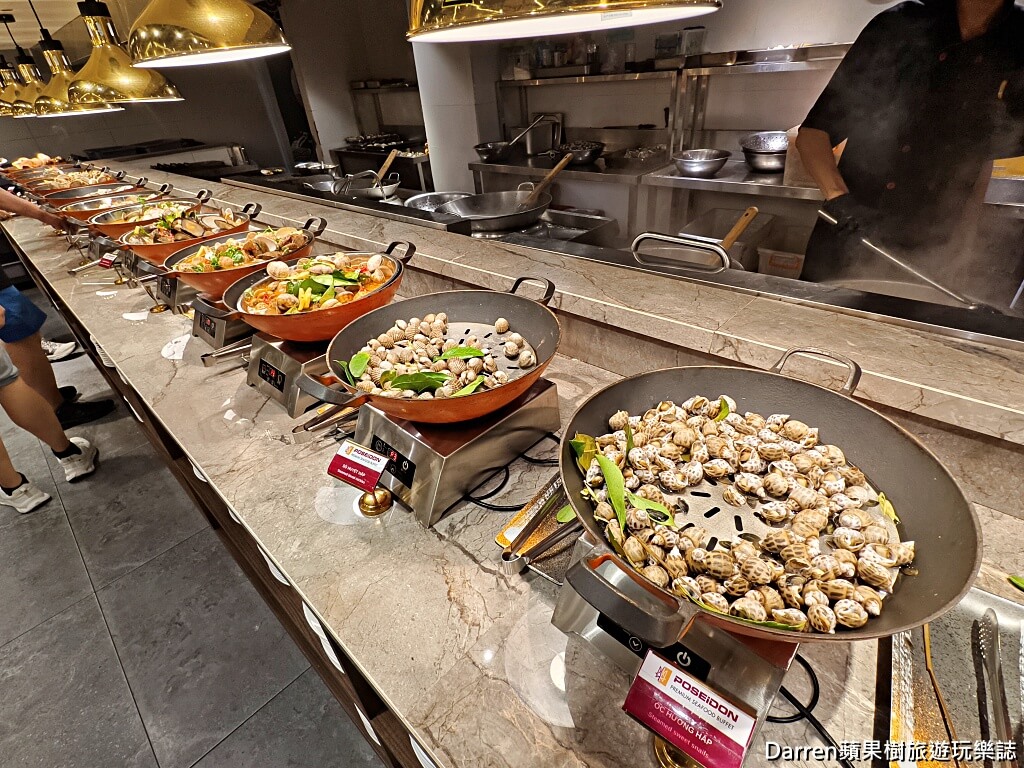 胡志明市美食,胡志明海鮮Buffet,越南吃到飽推薦,胡志明Buffet推薦,胡志明自助餐,Poseidon buffet,越南海鮮吃到飽