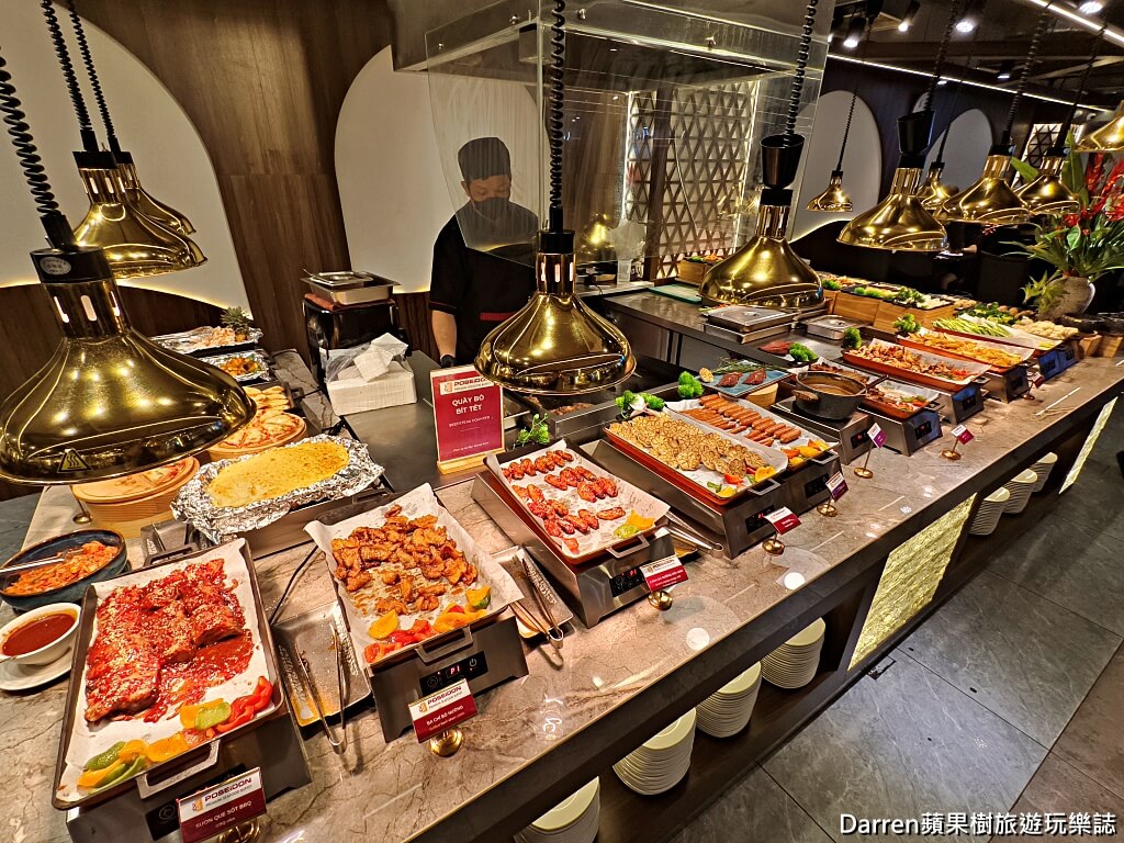 胡志明市美食,胡志明海鮮Buffet,越南吃到飽推薦,胡志明Buffet推薦,胡志明自助餐,Poseidon buffet,越南海鮮吃到飽