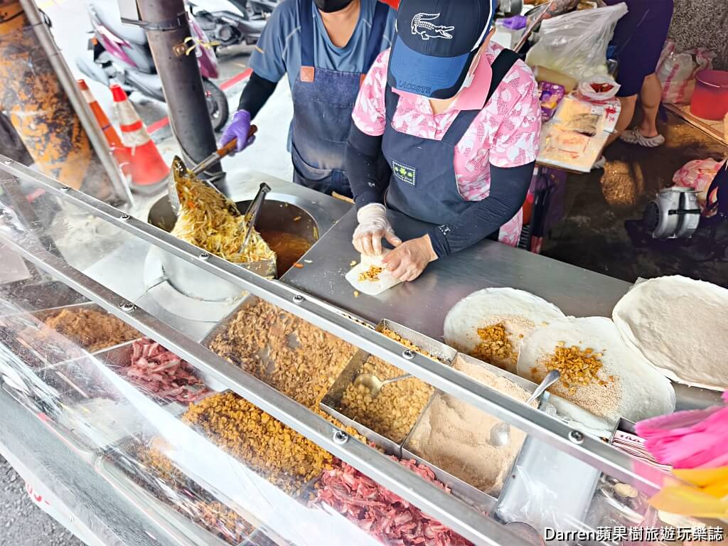 鶯歌美食,鶯歌潤餅,來來現做潤餅,來來潤餅,鶯歌市場美食,鶯歌小吃,鶯歌早餐,鶯歌排隊美食,新北潤餅推薦,古早味潤餅,週日限定美食